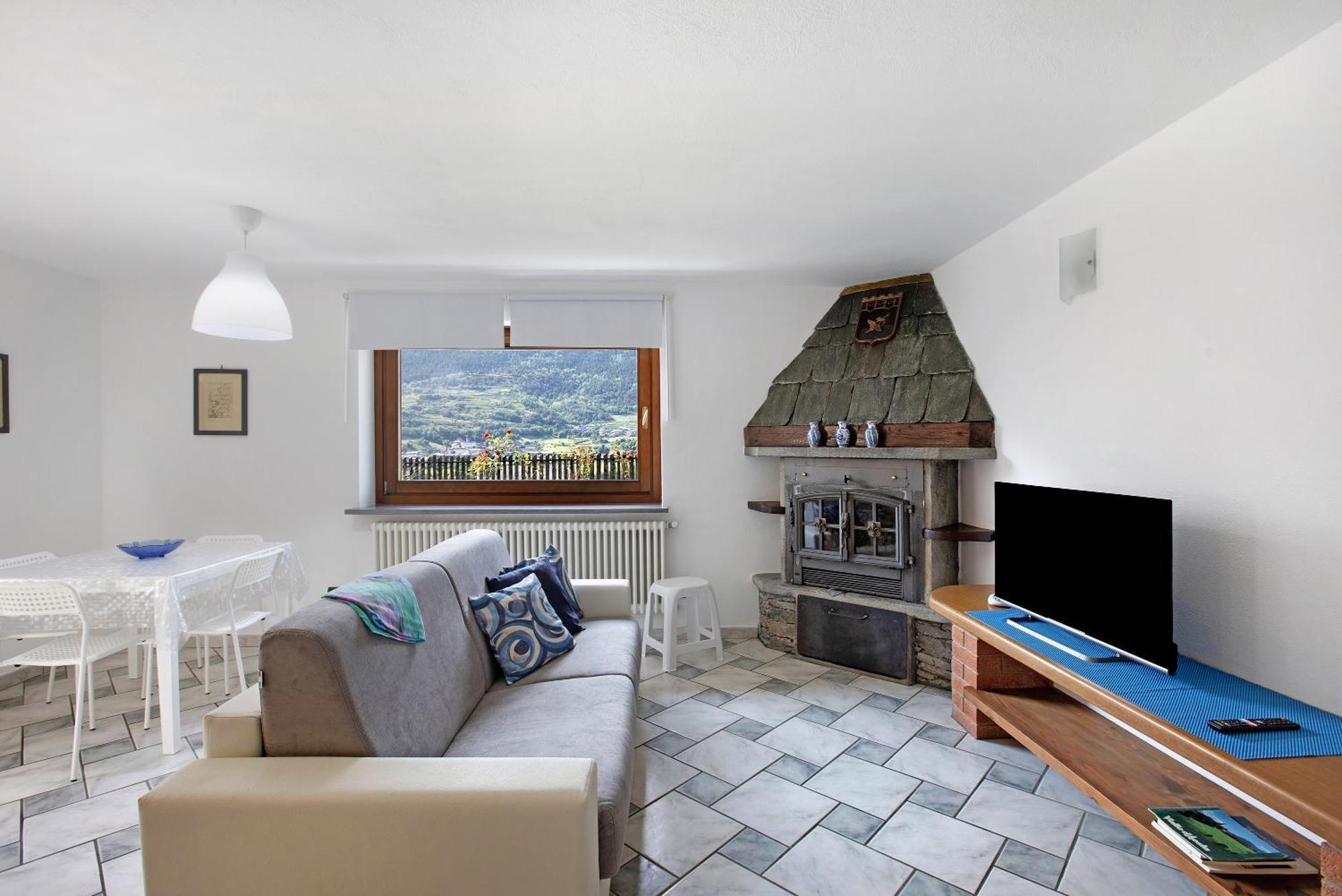 Casa Sabrina - Appartamento Blu Aosta Eksteriør billede